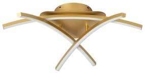 Φωτιστικό Πλαφονιέρα LED Homelighting Xena 77-8173 Gold