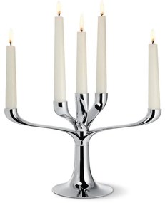 Κηροπήγιο Candelabra (Σετ 3Τμχ) 123167 30,5x12,7x20,3cm Chrome Philippi Μέταλλο