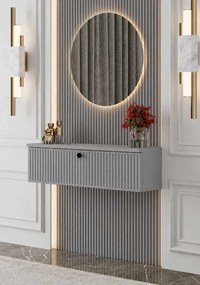 Μπουφές Ανοιχτό Γκρι GARO 90x22x26