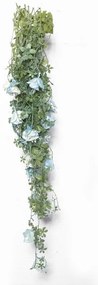 Supergreens Τεχνητή Κρεμαστή Τριανταφυλλιά "Rhodentis" Μπλέ 100 εκ