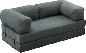 Τριθέσιος Καναπές Πράσινο COMFORT 95x190x75