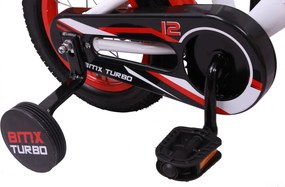 BMX Turbo 12 Inch 19 cm Boys Coaster Brake White