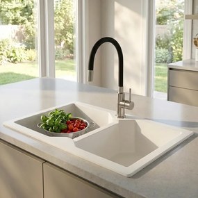 Sanitec Ultra Granite 806 (79x50) - Γρανιτένιος νεροχύτης - Sienna