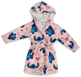 Παιδικό Μπουρνούζι Dimcol Lilo &amp; Stitch Pink Ροζ No05