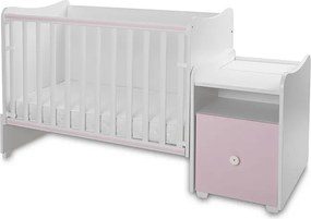 BED TREND PLUS NEW COLOUR WHITE/ORCHID PINK