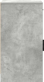 vidaXL Πλαϊνό γραφείο Σκυρόδεμα Γκρι 40 x 40.5 x 75 εκ