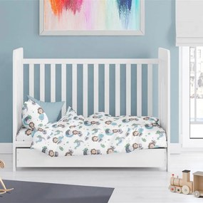Πάπλωμα Βρεφικό Lion 533 Sky Blue DimCol 120x160cm Cotton-Polyester
