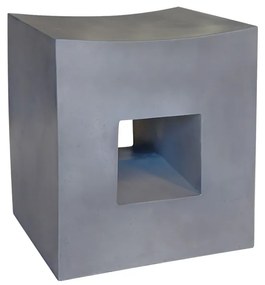 Liberta SQUARE ΣΚΑΜΠΟ CEMENT 43x40xH45cm 43x40xH45cm 22-0125