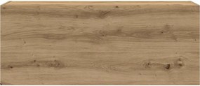 vidaXL Ντουλάπι τοίχου μπάνιου Artisan Oak 100x25x40 cm