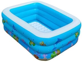 INTIME Πτυσσόμενη διογκώσιμη πισίνα 3-Layer Pattern Printed Thicken PVC Pool για παιδιά ενήλικες - 3.05m