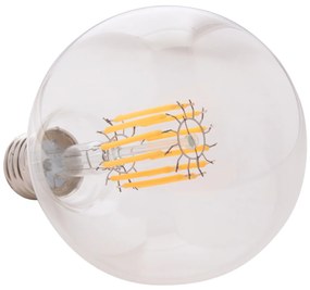 ΛΑΜΠΤΗΡΑΣ GLOBO LED FILAMENT 12W E27 3000K ΔΙΑΦΑΝΟΣ HM4049.01 - HM4049.01