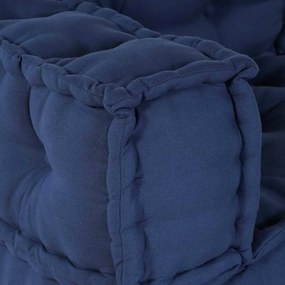 vidaXL Μονάδα Μοντέρνου Καναπέ 3 pcs Ινδικο 140 x 70 x 36 εκ Ύφασμα