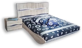Κρεβάτι Διπλό Emily για στρώμα 160Χ200cm - ΚΩΔ. 07-201, 1 Τεμάχιο