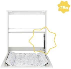 Αλλαξιέρα Badabulle Plouf Συμπαγής Τοίχο Εύκαμπτο 46 x 46 x 61 cm