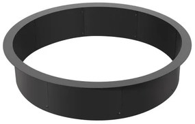 VEVOR Fire Pit Ring Round 40” Outer 36” Inner Steel Liner DIY Campfire Firepit