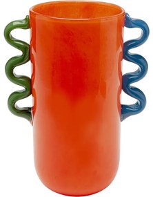 Vase Manici Colore Orange 30cm - Πολύχρωμο
