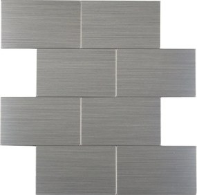 Αυτοκόλλητα Πλακάκια (Σετ 4τμχ) L-C Careo Chrome 1770161