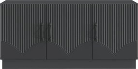 vidaXL Ντουλάπι TV Μαύρο 99 x 34,5 x 47 εκ Επεξεργασμένο Ξύλο