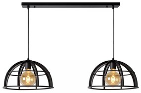 Φωτιστικό Κρεμαστό Lucide 76464-02-30 DIKRA Μαύρο Ματ (Black Mat)
