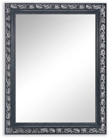 Καθρέπτης Επιτοίχιος Π55xY70 εκ. Black-Silver Wood Πλαίσιο Mirrors &amp; More Sonja 1070196