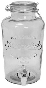 Γυάλα Με Βρυσάκι 00.03.3239 4000ml Clear Glass
