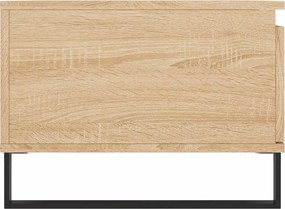 vidaXL Τραπεζάκι Σαλονιού Sonoma Δρυς 90x50x36,5 εκ. Επεξεργασμ. Ξύλο