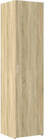 vidaXL Ντουλάπι Sonoma Δρυς 45x42,5x185 εκ. από Επεξεργασμένο Ξύλο
