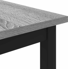 vidaXL Τραπεζάκι σαλονιού Γκρι Sonoma 100 x 50 x 45 cm