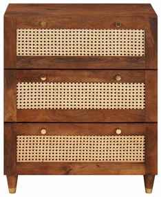 vidaXL Ντουλάπες Αποθήκευσης & Λουκέτα Καφέ 60 x 33.5 x 75 εκ.