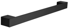 Κρεμάστρα Πετσέτας Neo 824055 40x5,3x4,1cm Black Mat Karag Ανοξείδωτο Ατσάλι