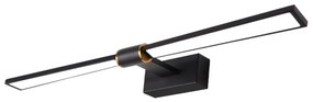Φωτιστικό Τοίχου Papigion PN1403LEDW61BK Led 12W 780lm 3000K 61x14x5,5cm Black Aca