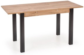 GINO table votan oak/black DIOMMI V-PL-GINO-ST-WOTAN/CZARNY