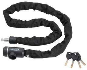 VEVOR Bike Chain Lock 3.94 Ft Combination Bicycle Chain Lock with 3 Keys 10mm