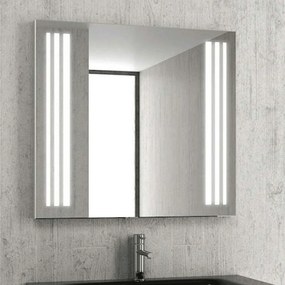 Καθρέπτης Μπάνιου Με Φωτισμό PIC011-1000 100x75x4cm Inox Karag Stainless Steel