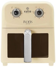 Φριτέζα Αέρος Ivoris 06-27520 27x35x33cm 1500W-1700W 6Lt Ivory Estia Μέταλλο