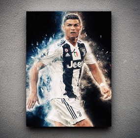 Πίνακας σε καμβά Ronaldo Fire and Ice KNV1588 65cm x 95cm