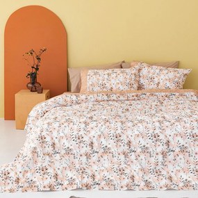 Σεντόνια CB2081 (Σετ 4τμχ) Peach Palamaiki Υπέρδιπλο 240x265cm 100% Βαμβάκι