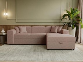 Γωνιακός καναπές Santos-Kafe-Δεξιά