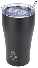 Estia Θερμός Coffee Mug Save The Aegean 500ml Midnight Black 01-23122