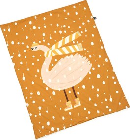 Κουβέρτα Minky Αγκαλιάς (80x100) La Millou Snowflake Sheela Ecru