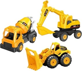 Σετ οχήματα εργασίας - 3pcs - 189220 - 917319