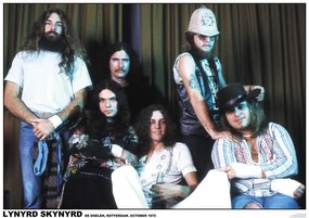 Αφίσα Lynyrd Skynyrd - De Doelen, Rotterdam October 1975