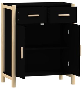 vidaXL Ντουλάπι Μαύρο 62 x 38 x 75 εκ. από Επεξεργασμένο Ξύλο