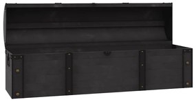 vidaXL Μπαούλο Αποθήκευσης Vintage Στιλ 120 x 30 x 40 εκ. Μασίφ Ξύλο
