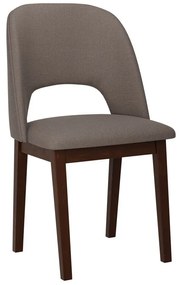 Καρέκλα Victorville 333, Καρυδί, Ανοιχτό καφέ, 82x45x45cm, 6 kg, Ταπισερί, Ξύλινα, Ξύλο: Οξιά | Epipla1.gr