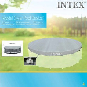 INTEX Κάλυμμα Πισίνας Deluxe Στρογγυλό 488 εκ. 28040