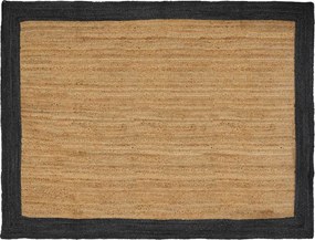 vidaXL Χαλιά χώρου Σκούρο Γκρι 200 x 290 εκ. Γιούτα