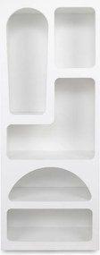 Βιβλιοθήκη Λευκό RAROSIN 60x32x150