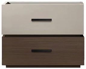 ΚΟΜΟΔΙΝΟ SONLEN PAKOWORLD MDF ΣΕ ΚΑΡΥΔΙ-ΜΠΕΖ ΑΠΟΧΡΩΣΗ 60X40X44.5ΕΚ