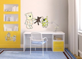 Διακοσμητικά αυτοκόλλητα τοίχου αρκουδάκια - 50x70